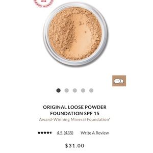 Brand new unopened bare minerals golden medium W20